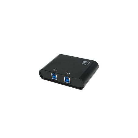 LogiLink UA0216 hub & concentrateur USB 3.2 Gen 1 (3.1 Gen 1) Type-B 5000 Mbit/s Noir