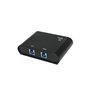 LogiLink UA0216 hub & concentrateur USB 3.2 Gen 1 (3.1 Gen 1) Type-B 5000 Mbit/s Noir