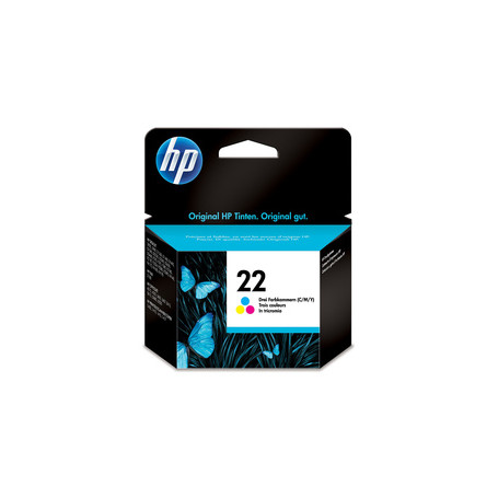 HP 22 cartouche d'encre trois couleurs authentique