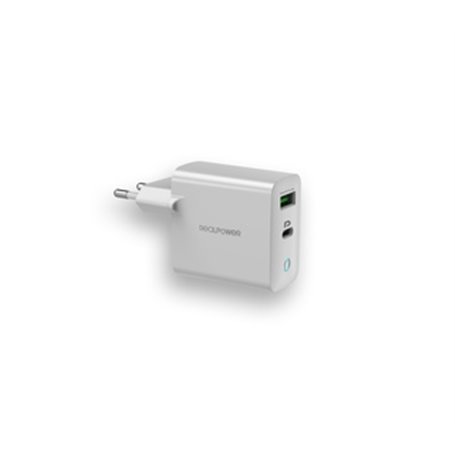 RealPower 352262 chargeur d'appareils mobiles Universel Blanc Secteur Charge rapide Intérieure