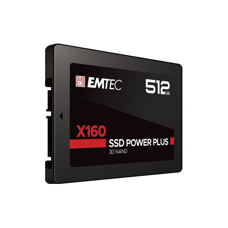 Emtec X160 2.5" 512 Go Série ATA III QLC 3D NAND