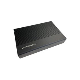 LC-Power LC-35U3-C Boîtier de disques de stockage Boîtier disque dur/SSD Noir 3.5"