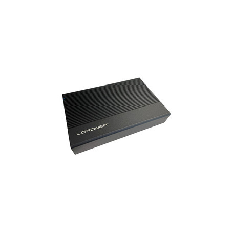 LC-Power LC-35U3-C Boîtier de disques de stockage Boîtier disque dur/SSD Noir 3.5"