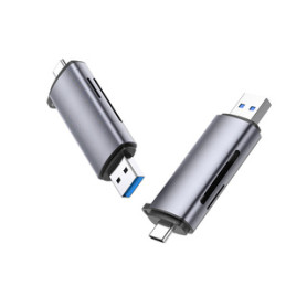 Ugreen 50706 lecteur de carte mémoire USB/Micro-USB Argent