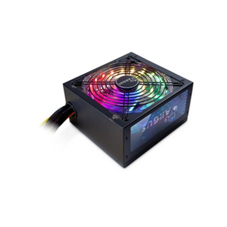 Inter-Tech Argus RGB-500W II unité d'alimentation d'énergie 20+4 pin ATX Noir