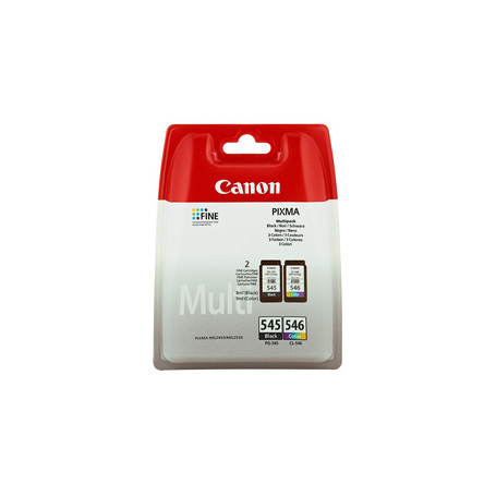 Canon Multipack de cartouches d'encre PG-545/CL-546 BK/C/M/Y