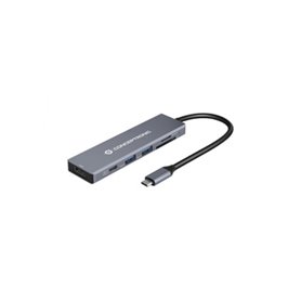 Conceptronic DONN23G station d'accueil Avec fil USB 3.2 Gen 1 (3.1 Gen 1) Type-C Gris