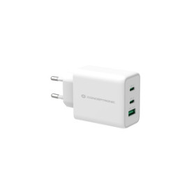 Conceptronic ALTHEA12W chargeur d'appareils mobiles Universel Blanc Secteur Charge rapide Intérieure