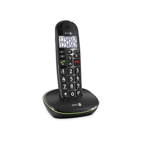 Doro PhoneEasy 110 Téléphone DECT Identification de l'appelant Noir