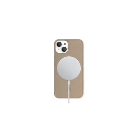 Woodcessories Bio Case MagSafe coque de protection pour téléphones portables 17 cm (6.68") Housse Taupe