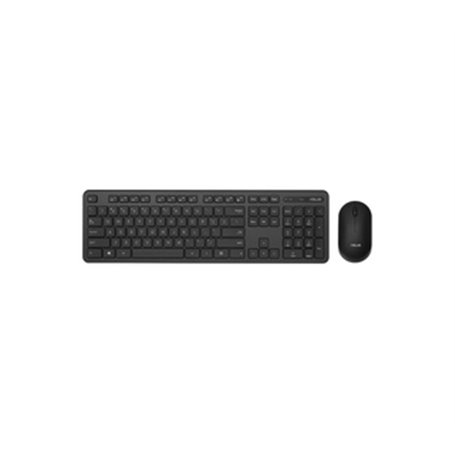 ASUS CW100 clavier Souris incluse Universel RF sans fil QWERTZ Allemand Noir