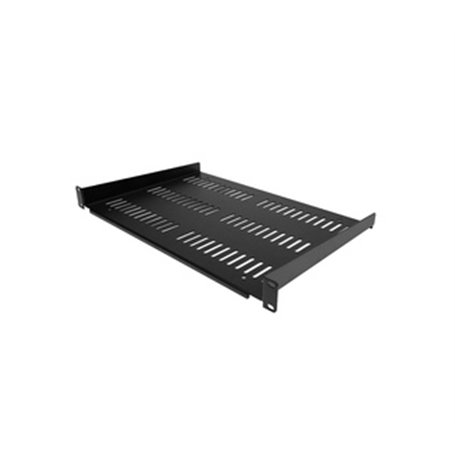 StarTech.com Étagère Rack 19 pouces 1U - Plateau Rackable Universel Ventilé - Étagère Baie de Brassage - Étagère Cantilever Rack