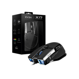 EVGA X17 souris Jouer Ambidextre USB Type-A Optique 16000 DPI