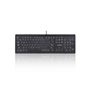 Perixx Periboard-324 clavier Universel USB QWERTZ Allemand Noir