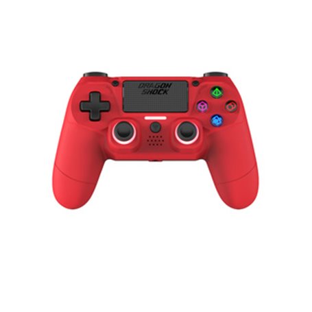 Dragonshock Mizar Rouge Bluetooth Manette de jeu PlayStation 4