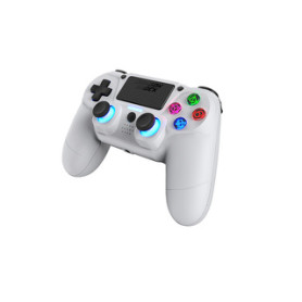 Dragonshock Mizar Blanc Bluetooth Manette de jeu Analogique/Numérique PlayStation 4