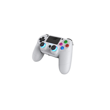 Dragonshock Mizar Blanc Bluetooth Manette de jeu Analogique/Numérique PlayStation 4