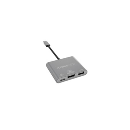 Terratec Connect C3 USB 3.2 Gen 1 (3.1 Gen 1) Type-C Argent