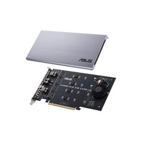 ASUS HYPER M.2 X16 CARD V2 carte et adaptateur d'interfaces Interne