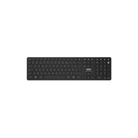 Port Designs 900903 clavier Maison RF sans fil + Bluetooth AZERTY Français Noir