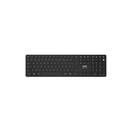 Port Designs 900903 clavier Maison RF sans fil + Bluetooth AZERTY Français Noir