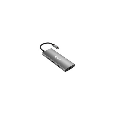 Equip 133490 station d'accueil Avec fil USB 3.2 Gen 1 (3.1 Gen 1) Type-C Gris