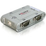 DeLOCK 4 Port USB 2.0 Serial Hub Argent