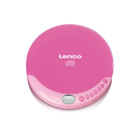 Lenco CD-011 Lecteur CD portable Rose