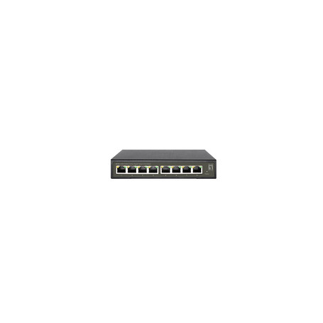 LevelOne GES-2108 commutateur réseau Géré L2 Gigabit Ethernet (10/100/1000) Noir