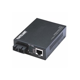 Intellinet 506502 convertisseur de support réseau 100 Mbit/s 1310 nm Multimode Noir