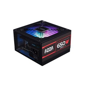 Azza PSAZ-650W(ARGB) unité d'alimentation d'énergie 20+4 pin ATX ATX Noir