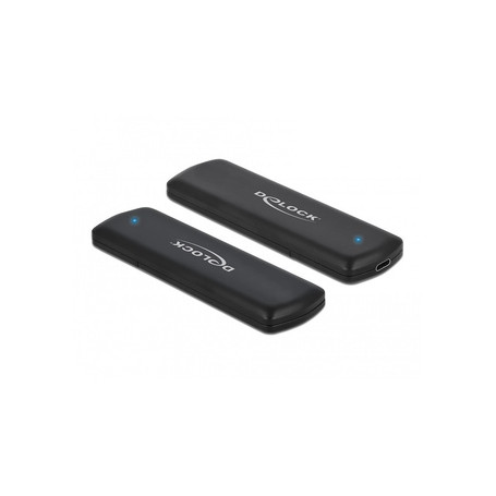 DeLOCK Boitier USB Type-C Combo externe pour M.2 NVMe PCIe ou SATA SSD