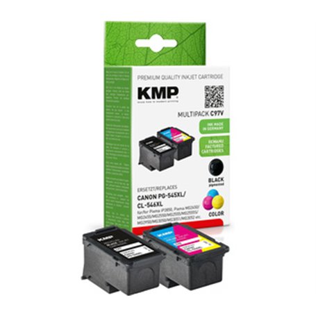 KMP C97V cartouche d'encre 2 pièce(s) Compatible Rendement élevé (XL) Noir