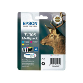 Epson Stag Multipack "Cerf" (T1306) - Encre DURABrite Ultra C