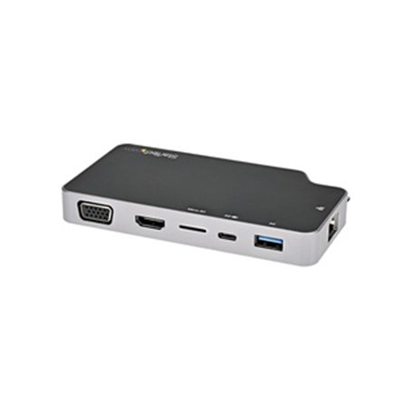 StarTech.com Adaptateur Multiport USB C - USB-C vers 4K HDMI ou VGA avec 100W Power Delivery Pass-through