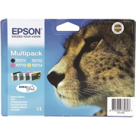 Epson Multipack "Guépard" (T0715) - Encres DURABrite Ultra N