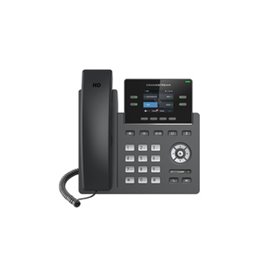 Grandstream Networks GRP2612 téléphone fixe Noir 4 lignes TFT