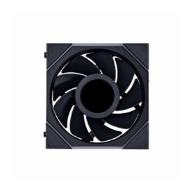 Lian Li 12RTLLCD1B système de refroidissement dordinateur Boitier PC Ventilateur 12 cm Noir 1 pièce(s)