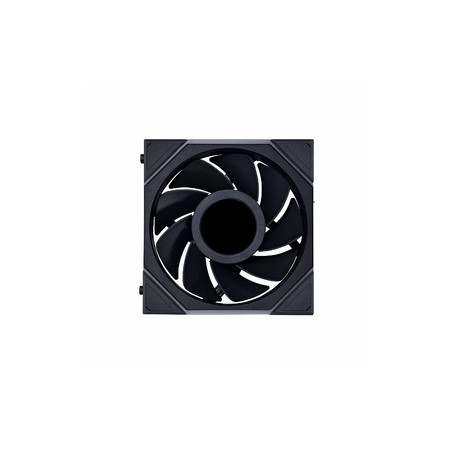 Lian Li 12RTLLCD1B système de refroidissement dordinateur Boitier PC Ventilateur 12 cm Noir 1 pièce(s)