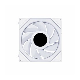 Lian Li 12RTLLCD1W système de refroidissement dordinateur Boitier PC Ventilateur 12 cm Blanc 1 pièce(s)