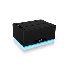 ICY BOX IB-127CL-U3 USB 3.2 Gen 1 (3.1 Gen 1) Type-B Noir