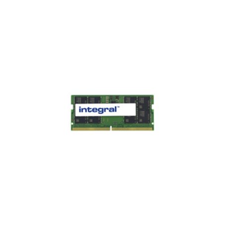 Integral 16GB LAPTOP RAM MODULE DDR5 5600MHZ PC5-44800 UNBUFFERED NON-ECC 1.1V 2GX8 CL46 module de mémoire 16 Go 1 x 16 Go