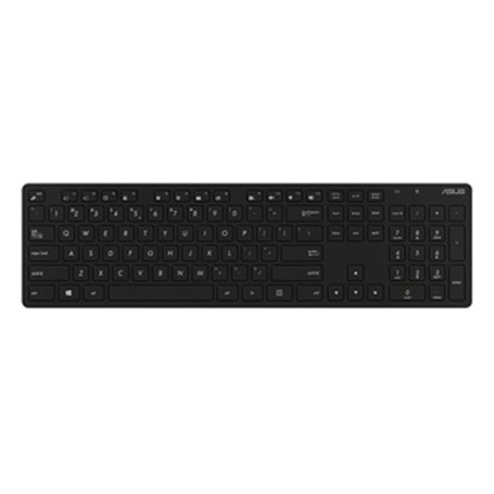 ASUS W5000 clavier Souris incluse Bureau RF sans fil QWERTZ Allemand Noir