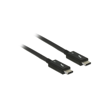 DeLOCK 84847 câble USB 2 m USB 3.2 Gen 2 (3.1 Gen 2) USB C Noir