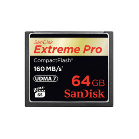 SanDisk 64GB Extreme Pro CF 160MB/s 64 Go CompactFlash