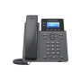 Grandstream Networks GRP2602G téléphone fixe Noir 2 lignes LCD Wifi