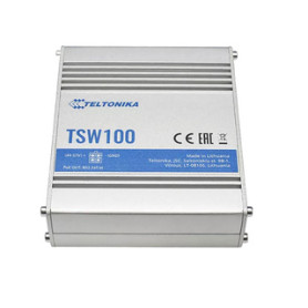 Teltonika TSW100 commutateur réseau Gigabit Ethernet (10/100/1000) Connexion Ethernet