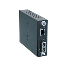 Trendnet TFC-1000MSC convertisseur de support réseau 2000 Mbit/s 1310 nm Multimode Gris