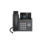 Grandstream Networks GRP2612W téléphone fixe Noir 2 lignes TFT Wifi