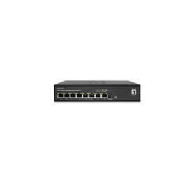 LevelOne GES-2208 commutateur réseau Géré L2 Gigabit Ethernet (10/100/1000) Noir